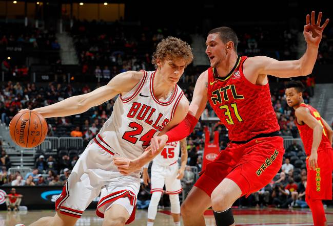 Lauri Markkanen, de los Chicago Bulls 