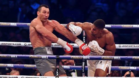 Anthony Joshua contra Wladimir Klitschko