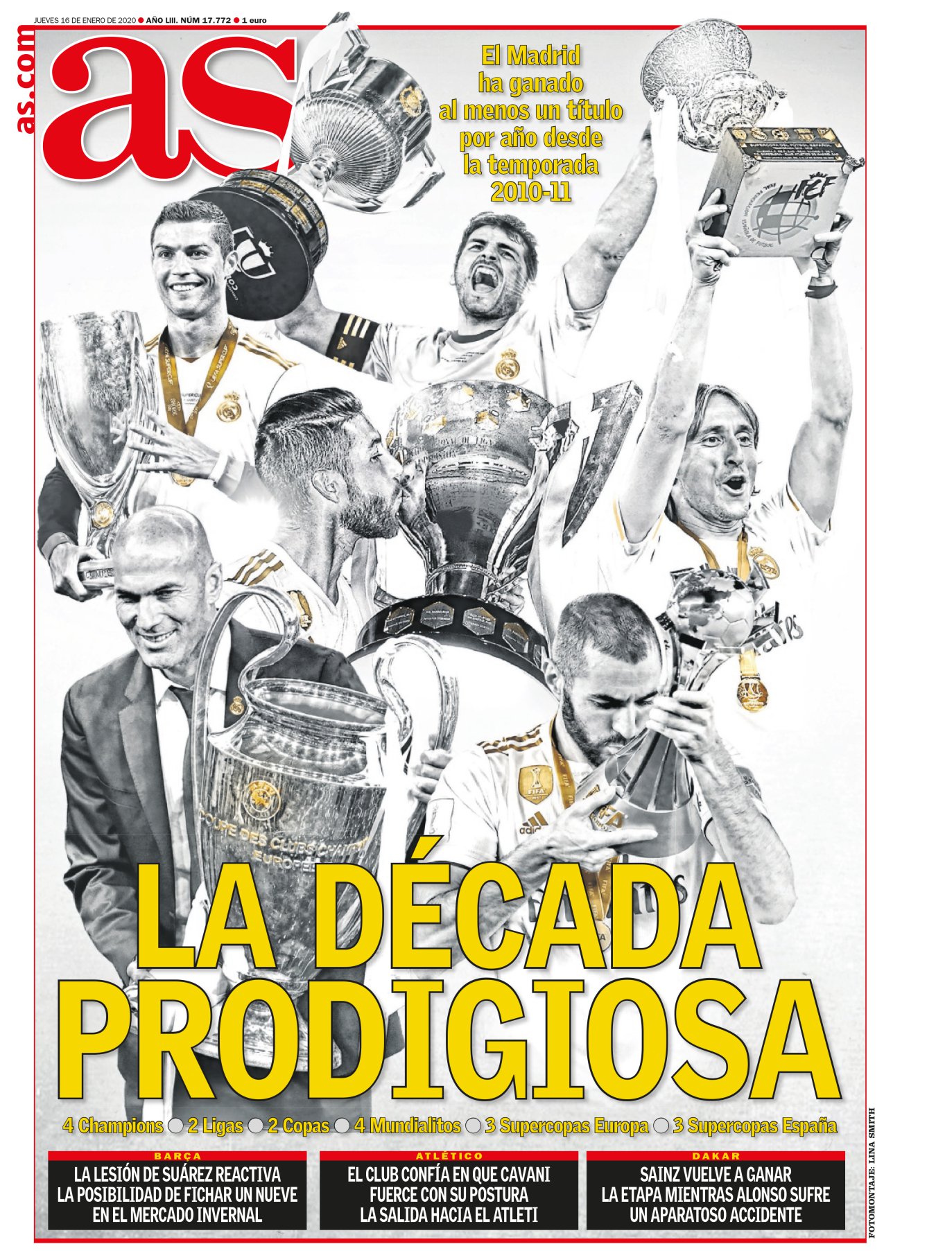 El Madrid ha salido airoso del peor trago. En la década de Messi, los blancos han promediado un título por curso, y enlazaron cuatro Champions en cinco años. Un triunfo y un alivio. Así, encaran el 2020 como la apertura de una nueva hegemonía, que ha de cimentarse en la Liga. Messi se apagará en esta década y el Madrid la ha preparado a conciencia. Odegaard, Valverde, Vinícius, Rodrygo y Reinier. El fútbol es tan bonito que no siempre gana el que lleva las mejores cartas. 