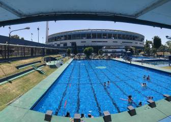 Una piscina a dos metros del estadio, el secreto de Lautaro