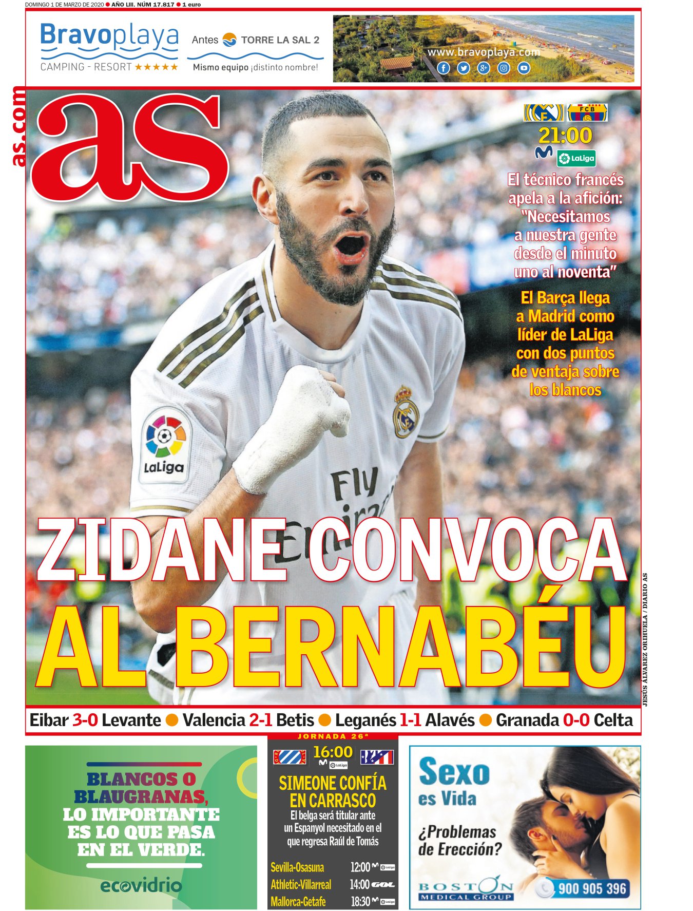 El Madrid convocó a su público para el Clásico, pero sobre todo invitó a Cristiano Ronaldo. Era la última esperanza para recuperar el gol, con su Cid Campeador sembrando el pánico desde el palco. Vinicius dio ejemplo: aprovechó sus defectos y marcó de rebote. Mariano tiene algo mejor que el tanto: está hermanado con el madridismo. El gol no es un juego de equipo, por eso estaba penalizando así a los blancos. 