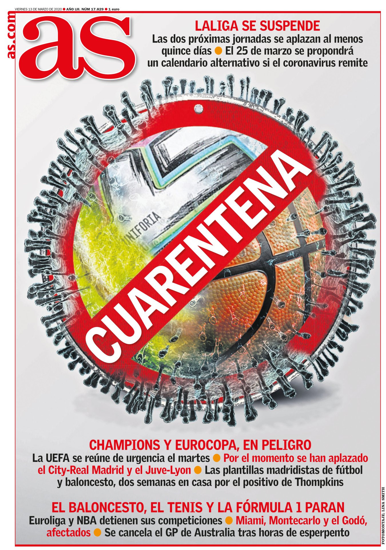 El fútbol es tan importante porque funciona como refugio a nuestros problemas. Pero en este, mayor, el fútbol se ha quedado sin sentido. Los aficionados no podemos ni buscarnos un deporte alternativo que nos ayude a escapar, porque el virus ha podido con todos: baloncesto, tenis, Fórmula 1... Por suerte, aún nos quedan varias cosas: los reproches, las exparejas, la familia y aprender nuevos idiomas. Inventados, a poder ser. 