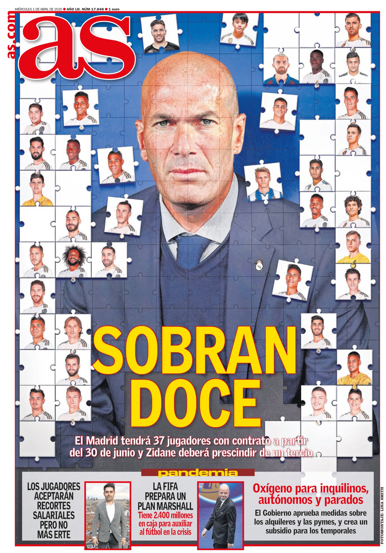 A la gente elegante se la mide por la forma en la que dicen que "no". Tras numerosos ridículos en discotecas, mis colegas y yo ya sabemos distinguir. A Zidane le toca rechazar este verano, y siempre ha sido un tipo muy elegante. Tendrá el gusto de poder volver a negar a James y a Bale, pero también se enfrentará a rechazos dolorosos, como su amor imposible con Lucas Vázquez. 