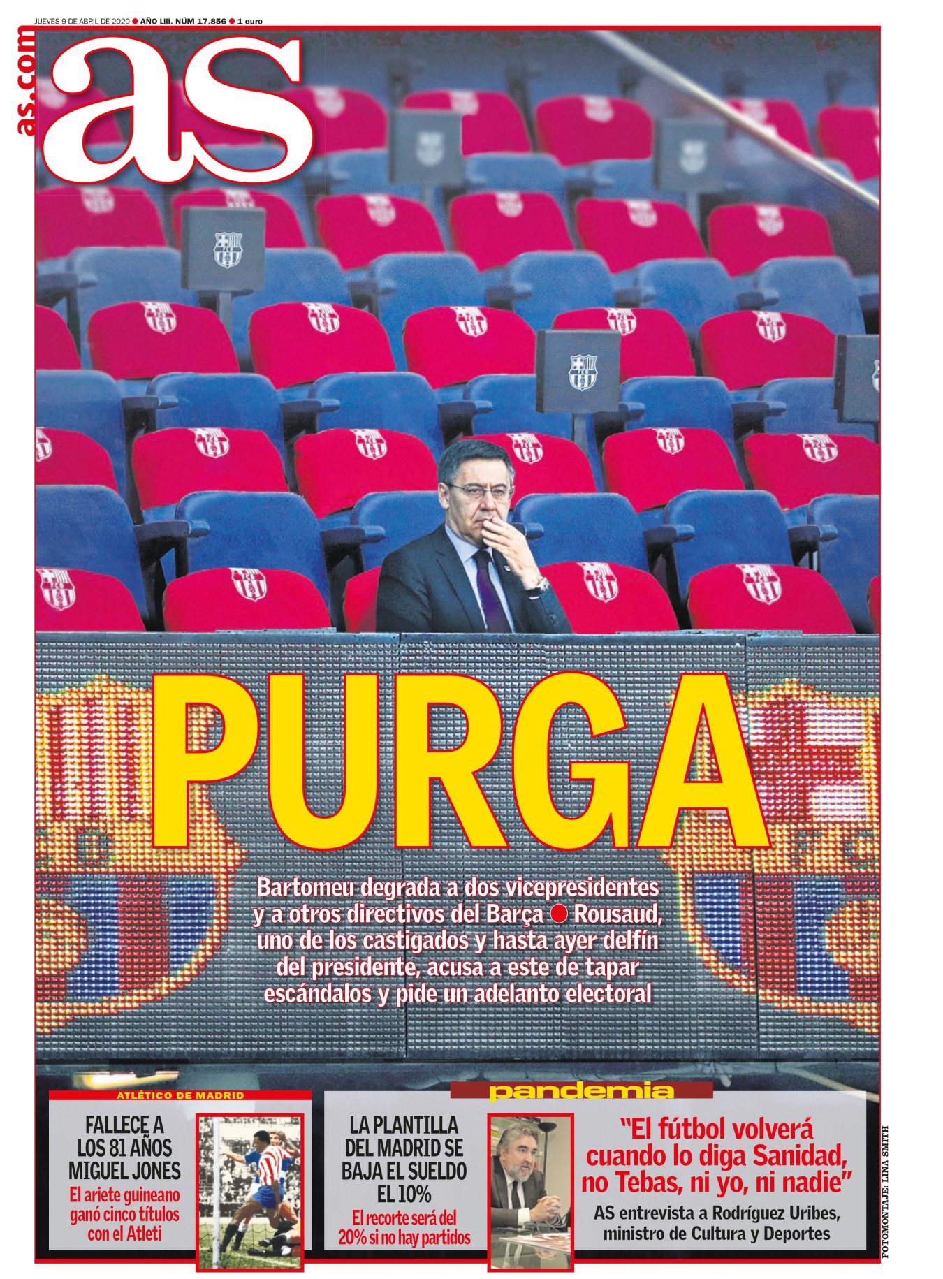 En el Barça las cosas funcionan así: mal. Lo que ocurre en el campo es un milagro si lo comparas con la parte de arriba. Los problemas ya han superado cualquier frontera; el último en irse ha sido un delfín. Así llaman los franceses al sucesor de un cargo, en este caso, de Bartomeu. Rousaud ha abierto un camino peligroso, porque si han salido los delfines también podrían irse las vacas sagradas. 