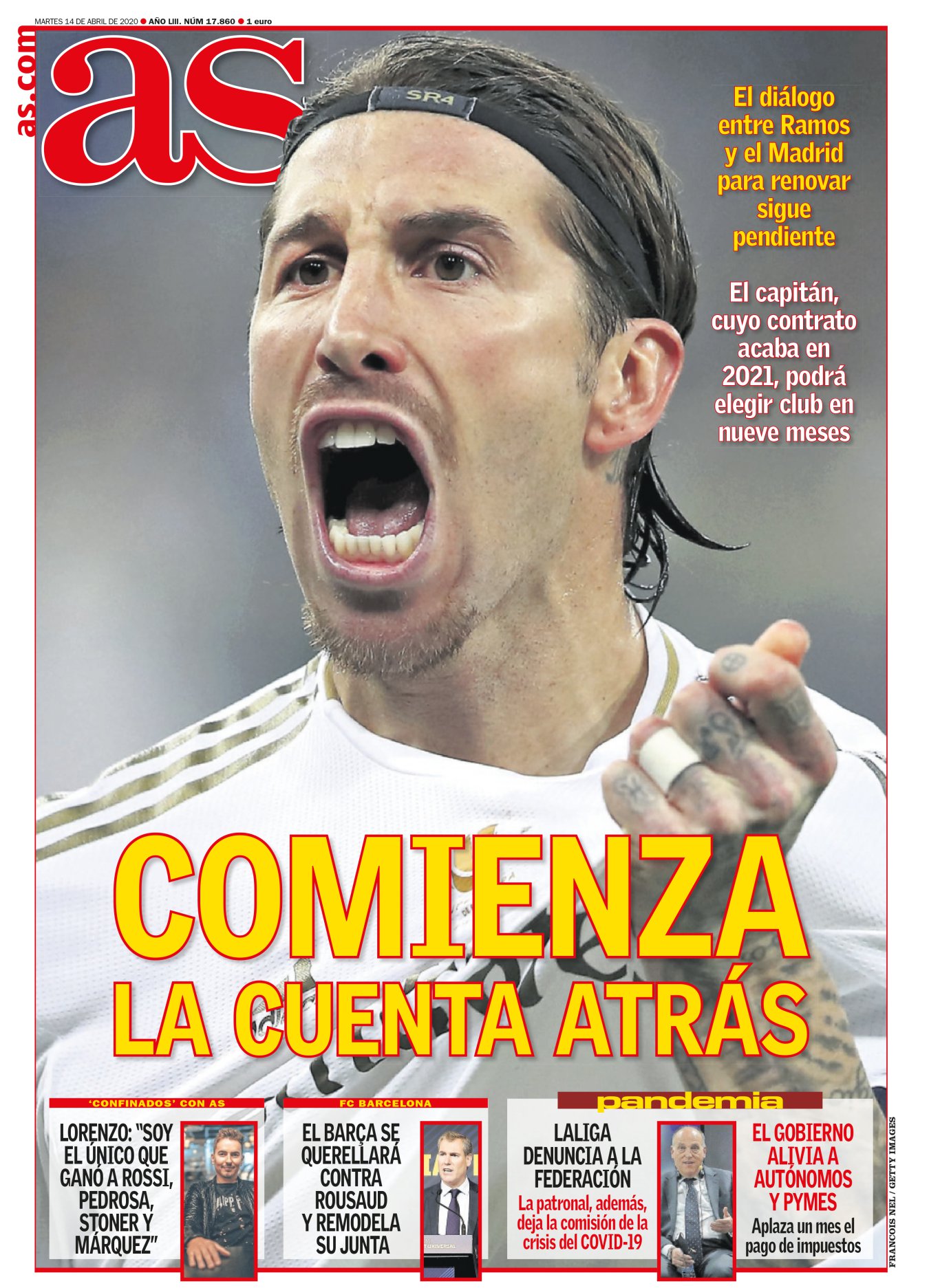 Sergio Ramos y el Real Madrid nunca hablan de lo que nunca hablan. Parecen una pareja. Seguro que en estos días están mirando fotos antiguas. En el caso del Madrid y Ramos los recuerdos son insuperables: la eliminatoria con el Bayern, el minuto 93, el gol en Milán, Kiev, la Súpercopa de Europa contra el Sevilla... Es una sorpresa que su renovación aún esté por llegar. Como en las parejas, si mirásemos las fotos antiguas, siempre querríamos muchos años más. 
