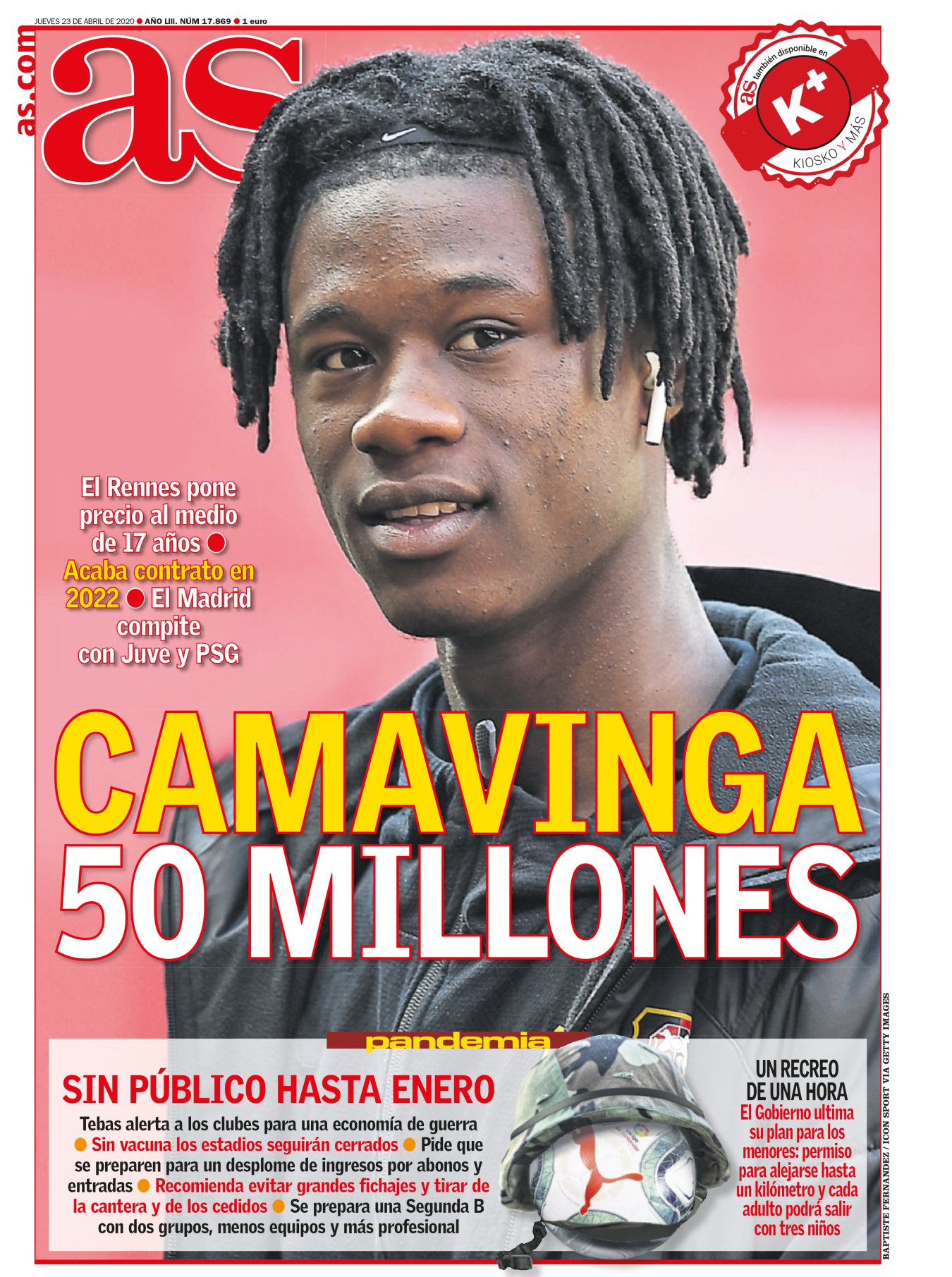 Ya todo el mundo conoce que Camavinga cuesta 50 millones pero casi nadie sabe cómo juega. Andrés Onrubia le pone remedio: "Camavinga podría hacer de Pogba y también de Casemiro. Puede jugar de pivote y también de volante, más liberado para llegar al ataque aprovechando sus conducciones". El problema de Camavinga está en su edad. Con 17 años nunca sabes lo que pasará el curso que viene. 