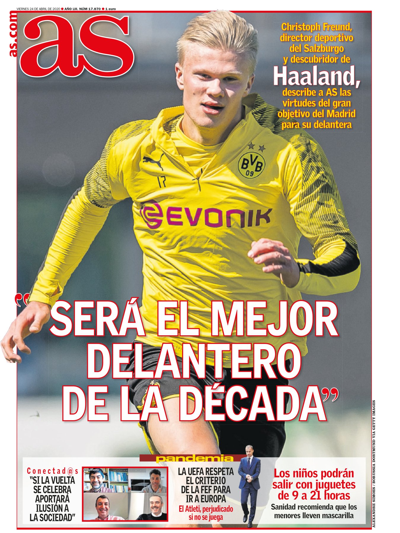 Para hablar de delanteros hay que preguntar a los mediapuntas. Y mejor que sea de los buenos, como Gerardo Berodia. Llegó a ser el diamante con más brillo de la cantera del Madrid, disfrutó de la Libertadores y se le guarda como histórico en 2ªB. Él responde como pasa: con visión. Para el Madrid ficharía a Haaland, porque el equipo se quedó huérfano de rematador. Y para él, que le junten a Mbappé; siempre se entendió mejor con los delanteros rápidos. 