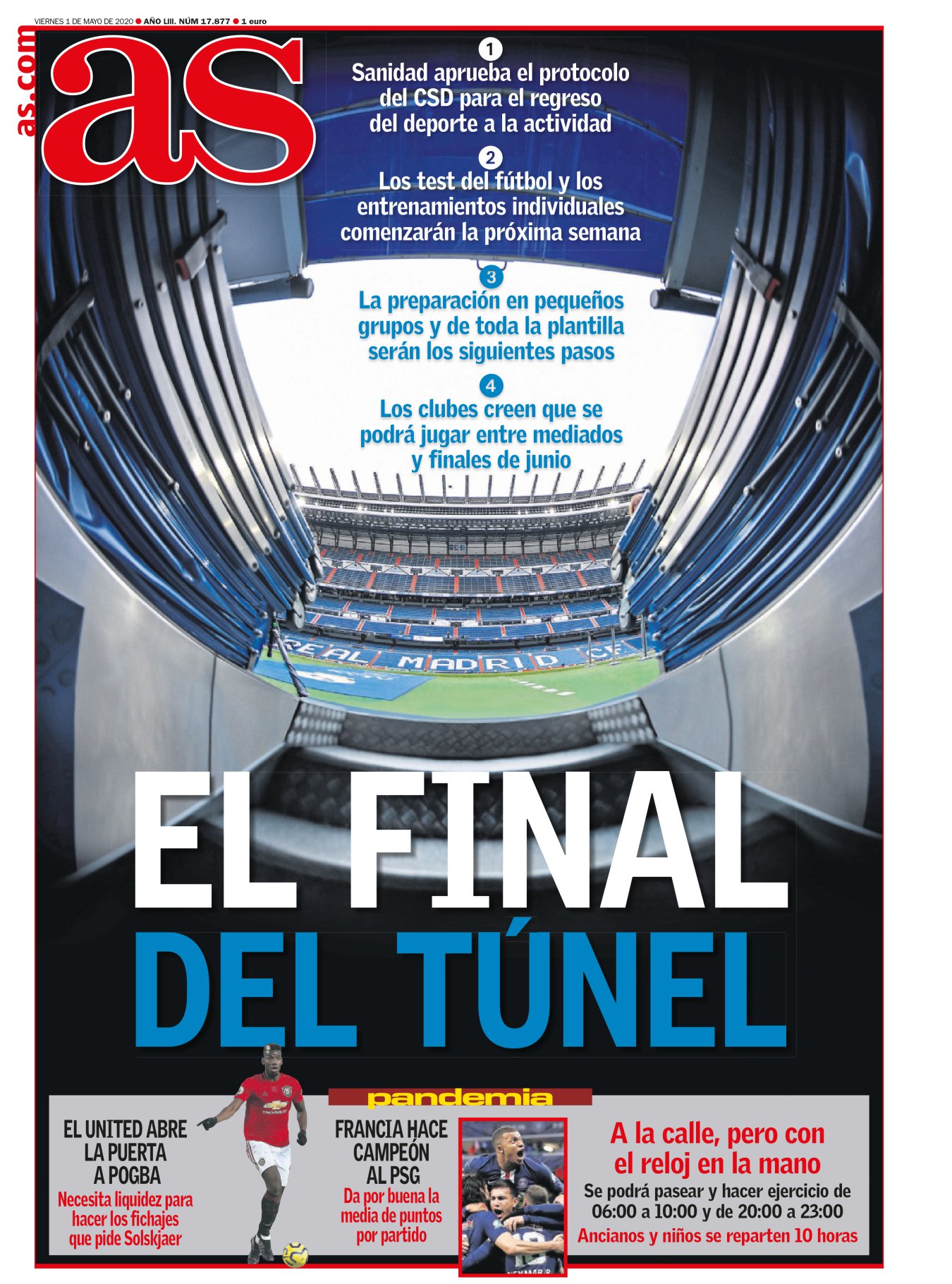 La Liga espera volver porque todo el mundo lo desea. Aunque Alfredo Matilla avisa de que también hay miedo. Las previsiones alertan que el parón y la carga de un calendario tan comprimido harán que las lesiones se multipliquen por seis. Y a los futbolistas les asusta confinarse de nuevo en las concentraciones que se planean. Yo tampoco cambiaría sus casas por recluirme en una ciudad deportiva. No vaya a ser que un buen día, antes de un partido, tengan una mala noche. No vaya a ser que necesitemos la psicología deportiva. 