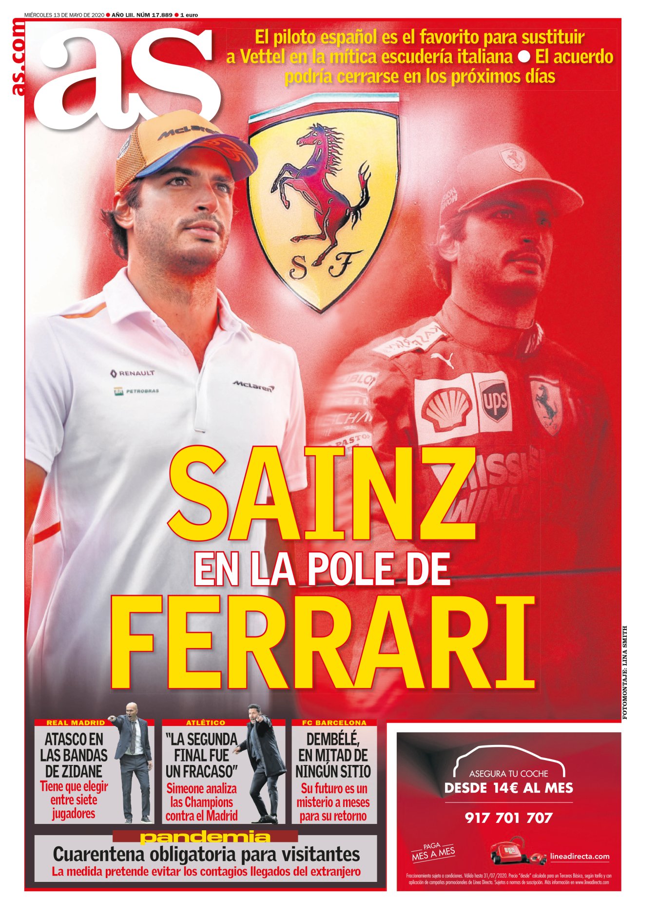 El fichaje de Carlos Sainz por Ferrari ha sido la noticia de la semana. Y Jesús Balseiro lo ha explicado todo a la perfección. “En la Fórmula 1 lo más importante es acabar las carreras en el puesto que merece tu coche, y Carlos Sainz lo hace. Además es joven pero tiene cinco años de experiencia detrás”. Balseiro también pone en relieve la figura de Leclerc: Ferrari tenía que fichar un compañero de escudería que ligara con el francés. 
