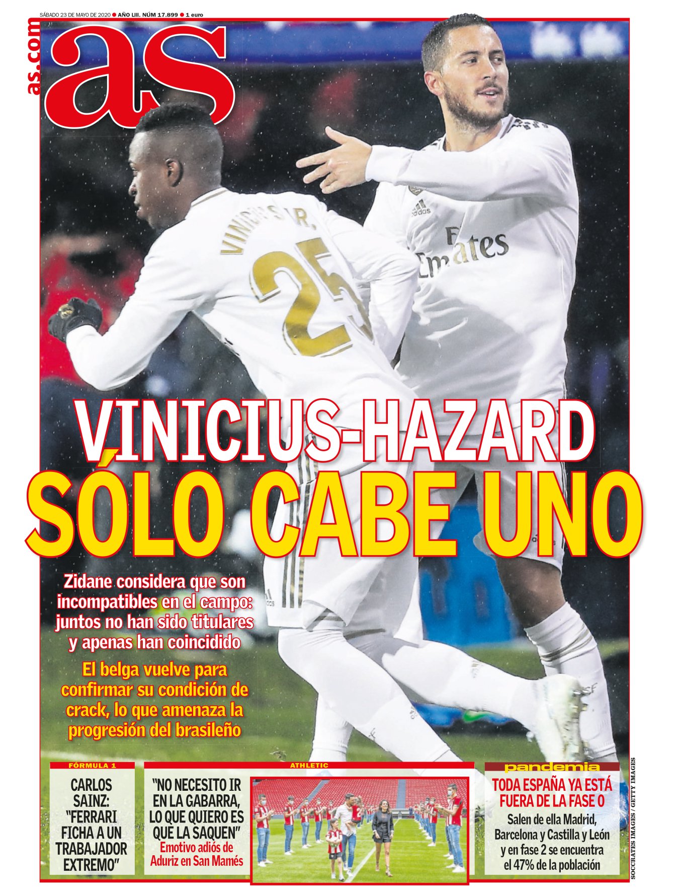 Con el retorno de Hazard la titularidad de Vinicius tiembla, ahora que venía enrachado. Para hacer balance del brasileño hay que recurrir a Lopesino, uno de los mayores expertos en fútbol carioca. Reseña su mejoría física y también de juego, y vincula sus problemas de gol con la ansiedad y la precipitación, no con la calidad. Lopesino apunta que llegará alto y deja una idea muy interesante. Con esta nueva Liga en la que habrá más espacios y mucho calor, Vinicius tendrá un escenario favorable. Acostumbrado al clima de Brasil y la efervescencia de sus piernas. 