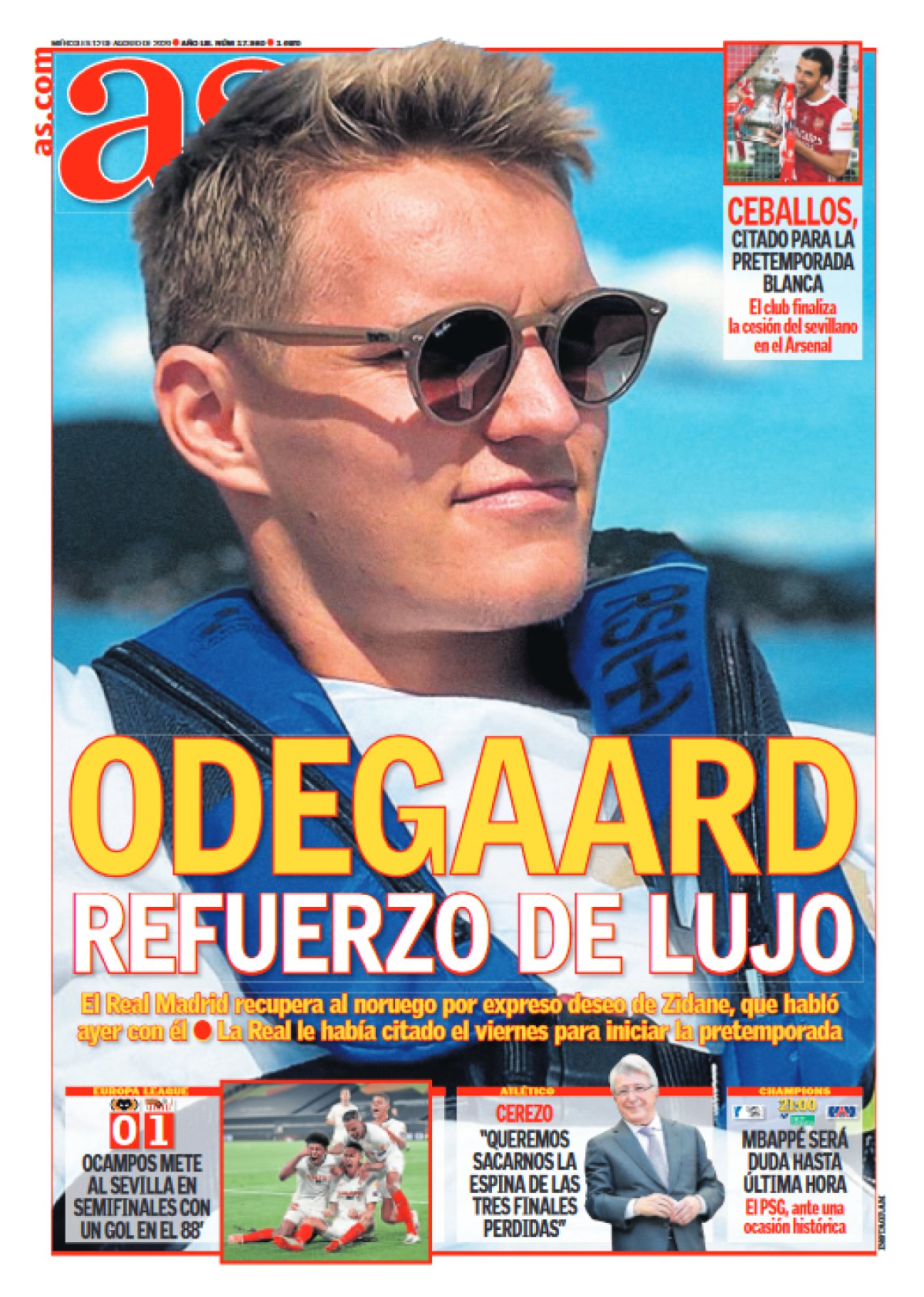 Zidane pierde tan poco que cuando lo hace parece que fue a posta. Así explicaríamos sus cambios de Manchester, y la tranquilidad al final. El Madrid se ha ahorrado unos cuartos del todo peligrosos. El temblor del PSG, la decepción del Atleti, la humillación culé y la maldición de Guardiola. Además la derrota contra el City vino con regalo: Odegaard. Un as en la manga, para no perder ni adrede. 