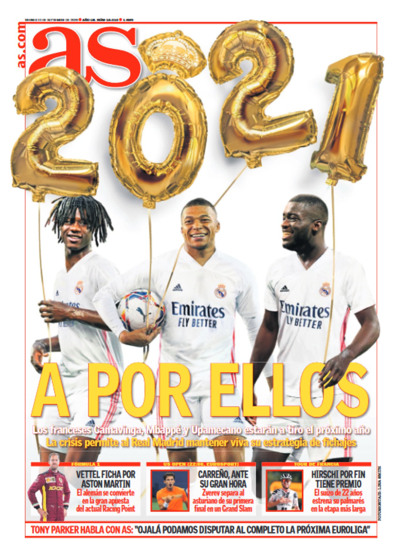 El 2021 será un año esperado por todos, pero más aún por los madridistas. Después de varios veranos sin alharacas, Florentino prepara una fiesta para los suyos. Un central, un mediocentro y un crack mundial. Upamecano, Camavinga y Mbappé. Ahora más que nunca, queda mejor vivir en el futuro que lidiar con el presente. 

