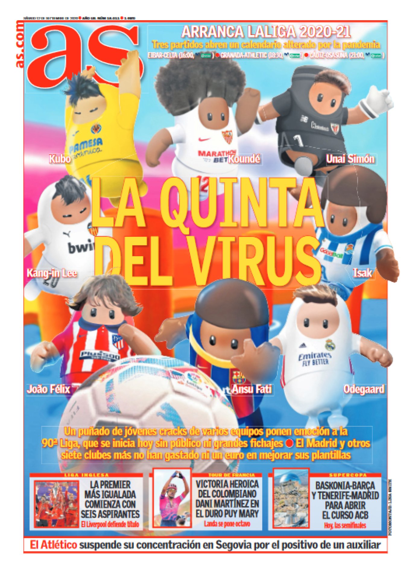 Este verano atípico ha abierto nuevas oportunidades. Sin fichajes rutilantes, el Madrid y el Barça tienen el deber de acelerar a sus diamantes. Odegaard y Ansu Fati serán los nombres propios en dos plantillas que no han sumado ilusión para este inicio de Liga. 

