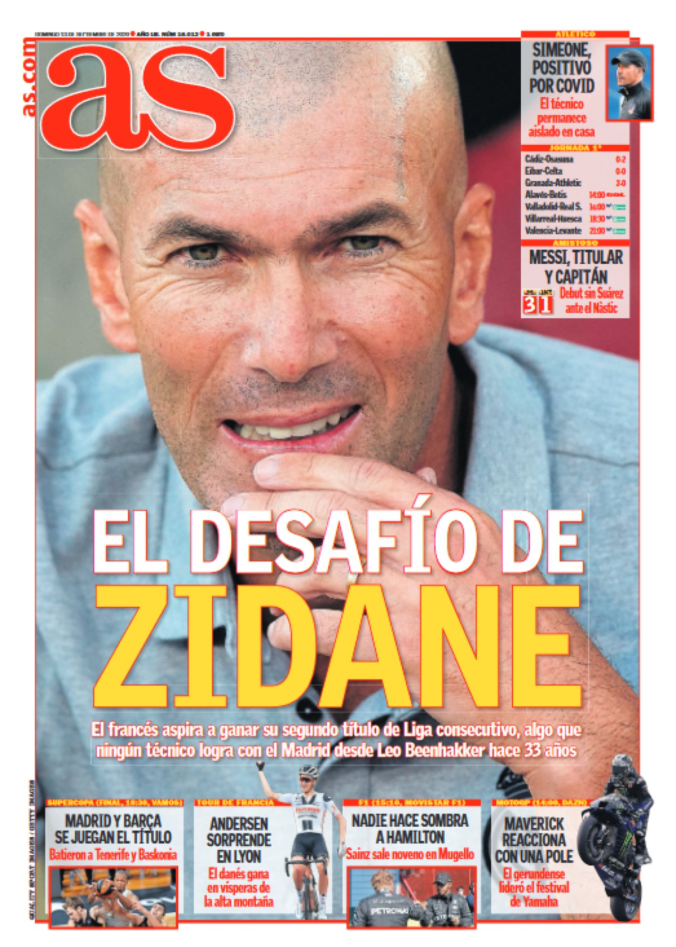 Zidane se enfrenta al reto más complicado del Madrid: repetir una Liga. Hay cosas que cuando se rompen quedan mejor que enteras, y los de Chamartín suelen rendir mejor desde las ruinas que con el equipo completo. El Madrid tiene ante sí una temporada de confirmación, y el Barça y el Atleti prometen ponérselo fácil. 
