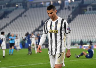 Cristiano no rompe como en Madrid
