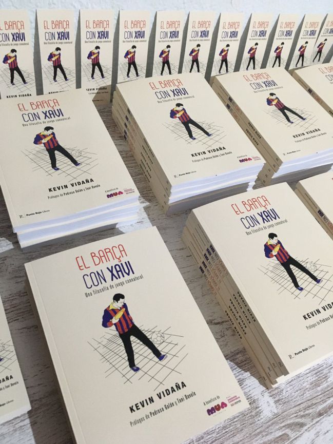 'El Barça con Xavi', libro de Kevin Vidaña.