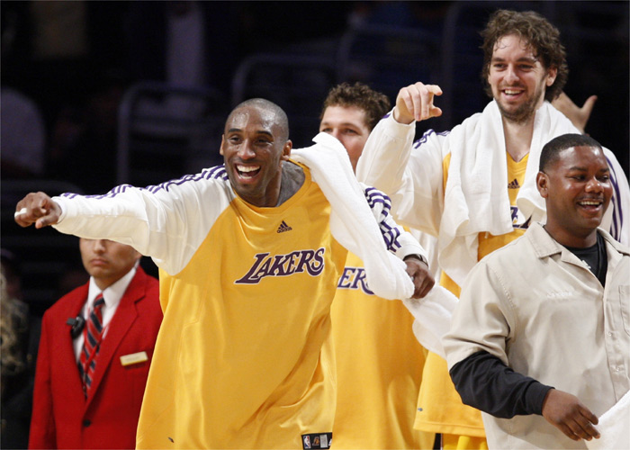 Kobe Bryant: "Me encanta nuestro equipo y lo que estamos haciendo"