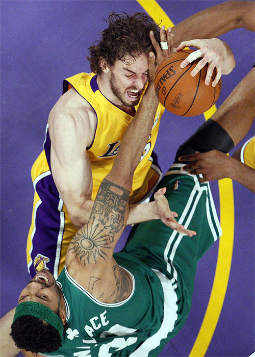 El séptimo partido Lakers-Celtics fue el más visto desde el 98 con Jordan