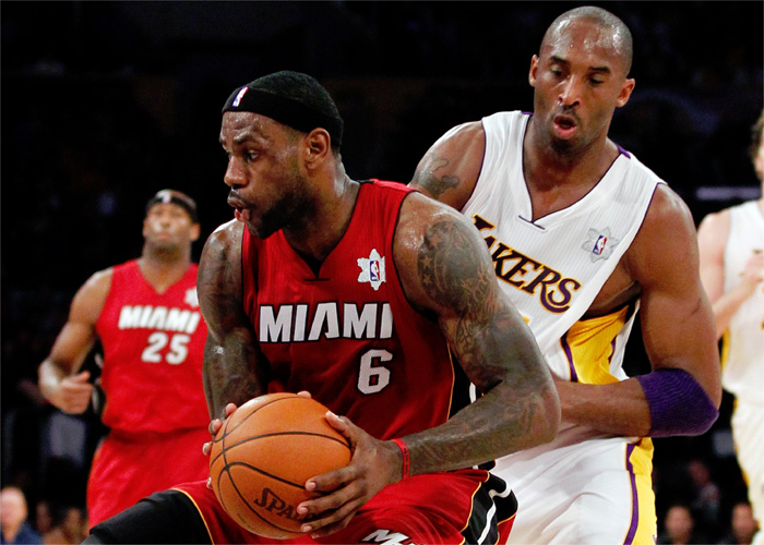 La defensa de Miami humilla a los Lakers
