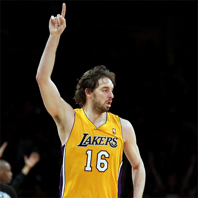 Pau y los Lakers apabullan a Ricky y los Timberwolves