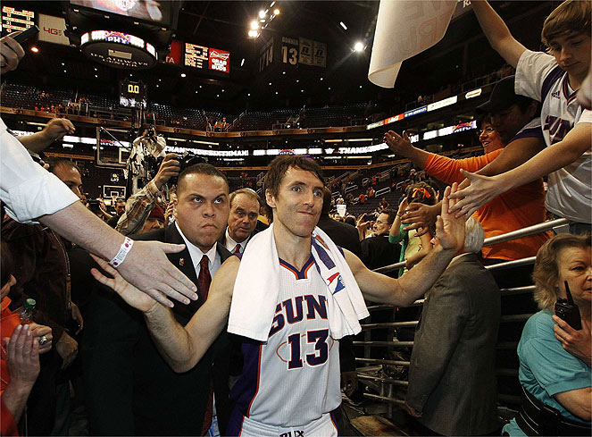 Steve Nash pudo jugar último partido con los Suns
