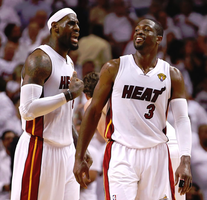 Los Heat con los "Big Three" son los nuevos campeones