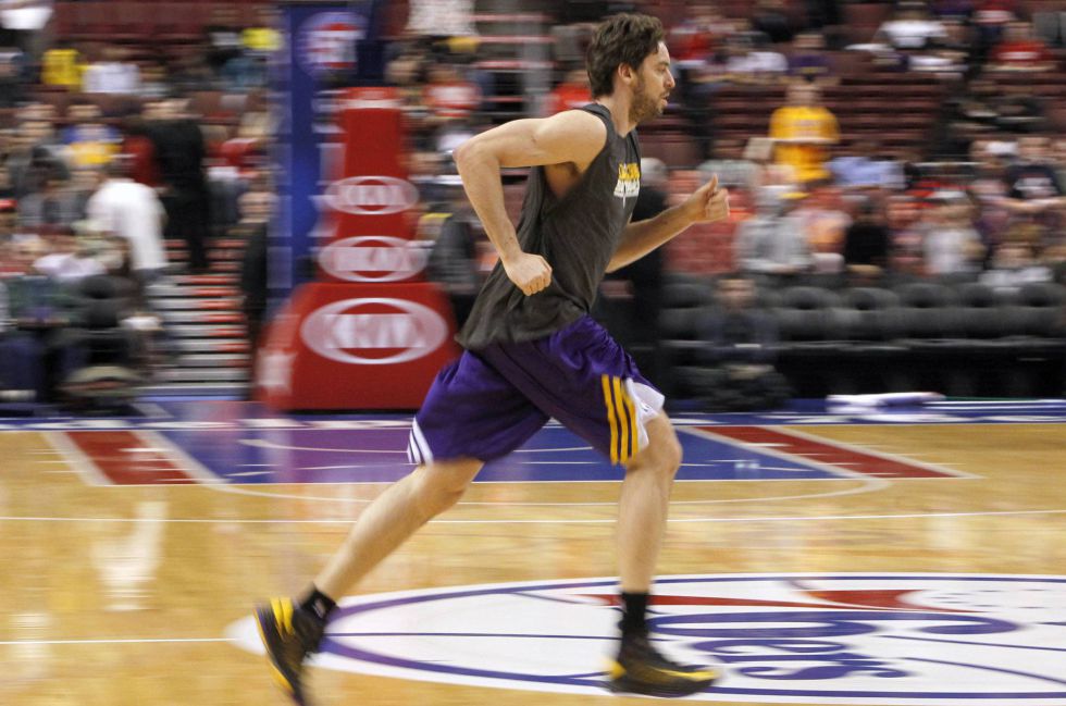 Pau Gasol vuelve con los Lakers esta noche ante los Bobcats