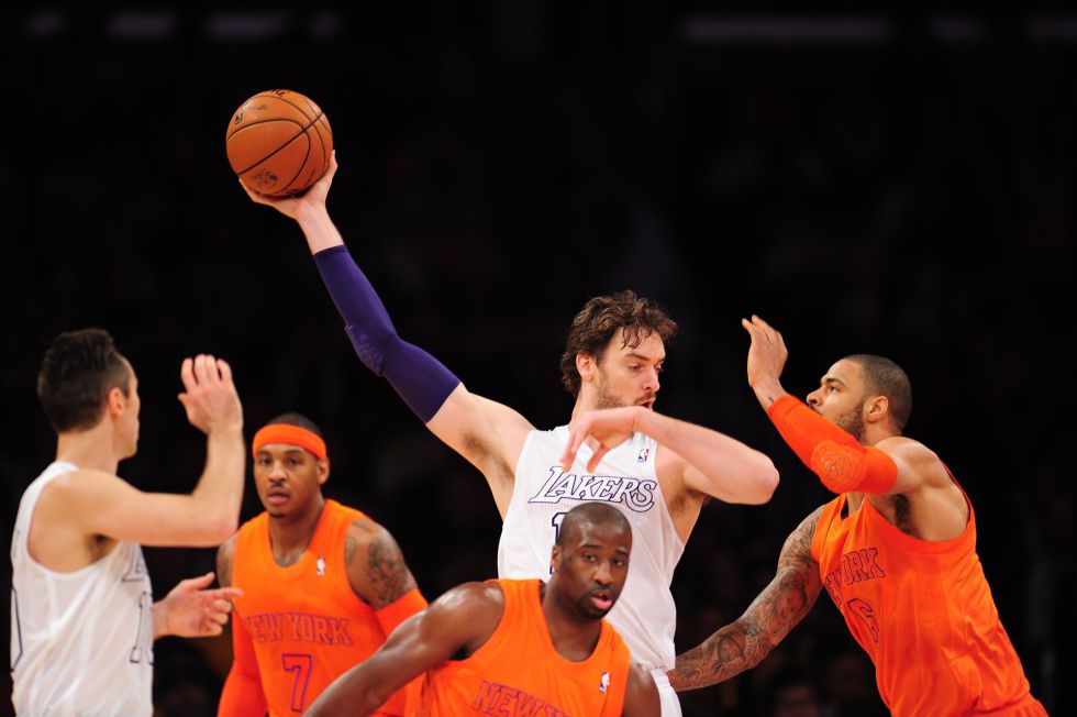 Los Knicks, la quinta víctima consecutiva de los Lakers de Pau