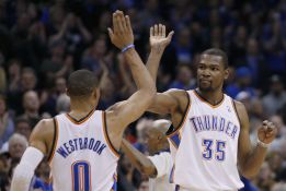 Durant, Ibaka y Westbrook son las claves del triunfo