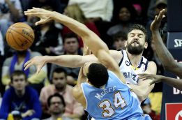 Rudy Gay salvó a los Grizzlies y Marc Gasol estuvo discreto