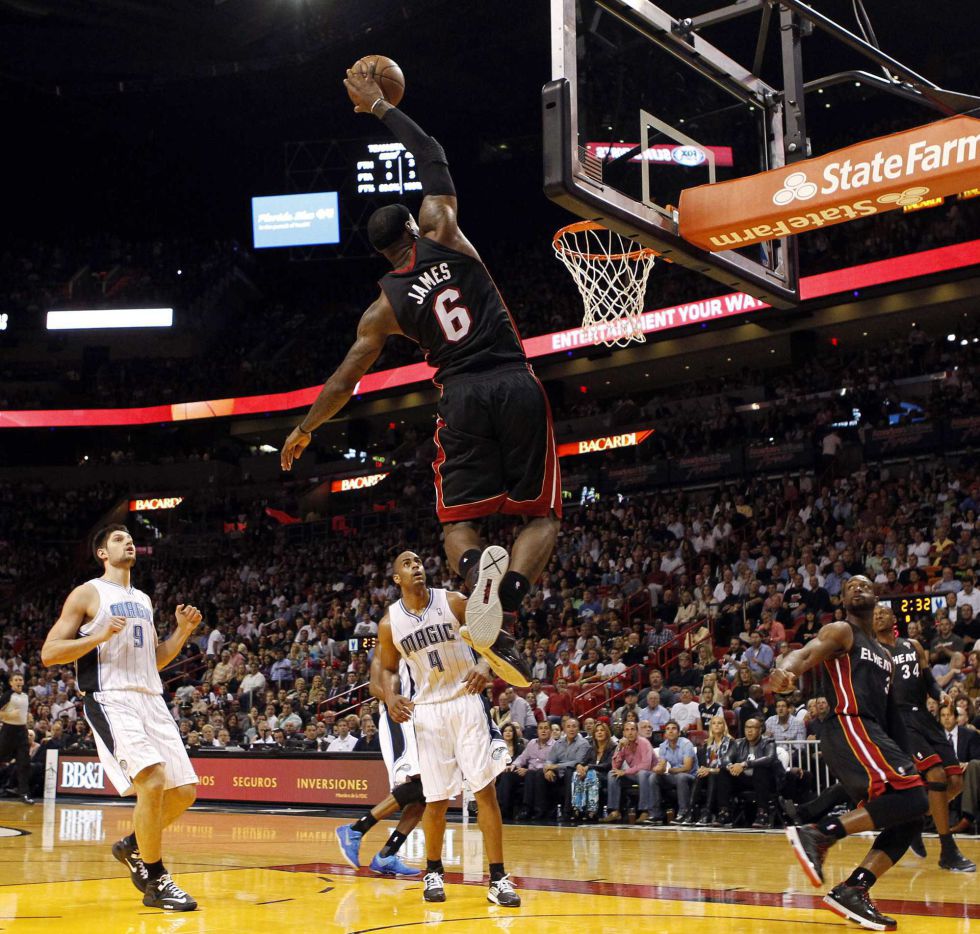 James amplía la racha triunfal de los Miami Heat a 16 victorias