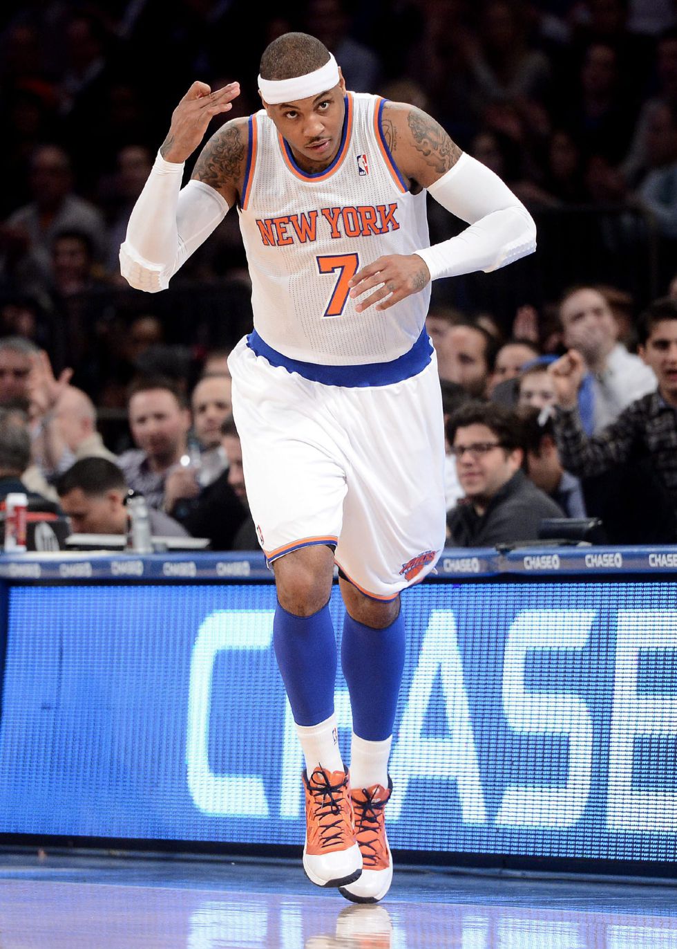 Carmelo Anthony regresa a los Knicks con una victoria