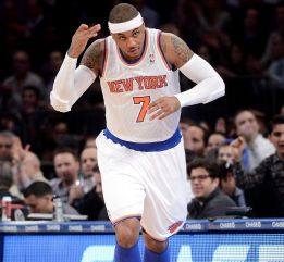 Carmelo Anthony regresa a los Knicks con una victoria