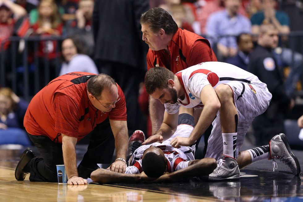 Louisville, a la Final Four tras una terrible lesión de Kevin Ware