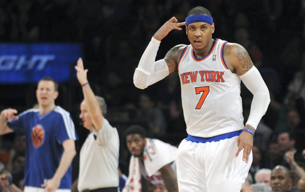 Anthony aseguró a los Knicks el segundo puesto del Este