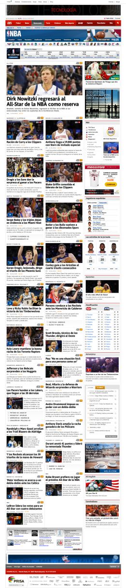 AS y la NBA presentan el nuevo sitio web oficial en España