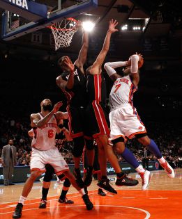 Bosh: "Es muy, muy improbable que Carmelo venga a los Heat"