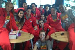 La Selección femenina ya descansa en Ankara