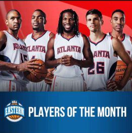 ¡¡El quinteto de Atlanta, mejor jugador del mes de enero!!