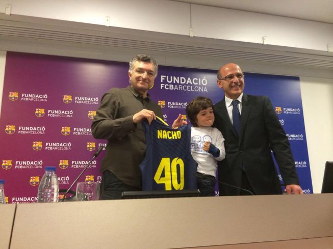 Nacho Muñoz, de 5 años, nuevo 'fichaje' del Barcelona