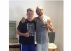 Luka Doncic entrena junto a Joakim Noah en California