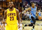 LeBron, Durant y Anthony Davis, los mejores de la NBA