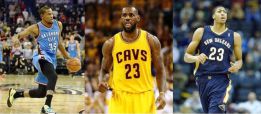 LeBron, Durant y Anthony Davis son los mejores de la NBA