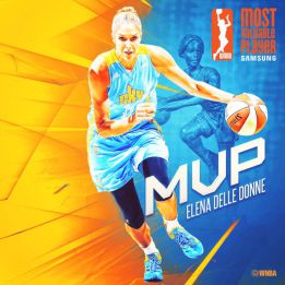 Elena Delle Donne, la jugadora más valiosa de la WNBA