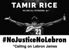 El incómodo silencio de LeBron James en el asunto Tamir Rice