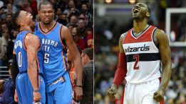 Durant, Westbrook y Wall, los mejores de diciembre