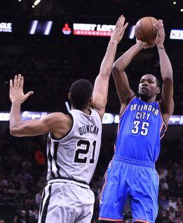 ¿Podría Kevin Durant acabar en los San Antonio Spurs?