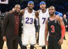 LeBron y su sueño de jugar con Wade, Chris Paul y Carmelo