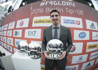 Nando de Colo, MVP de la Euroliga; Abrines, mejor joven