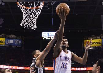 Durant, una pesadilla para San Antonio Spurs en Playoffs